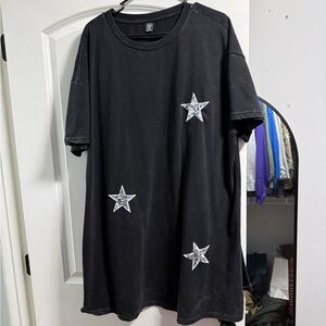 SHEIN Curve Black Dress